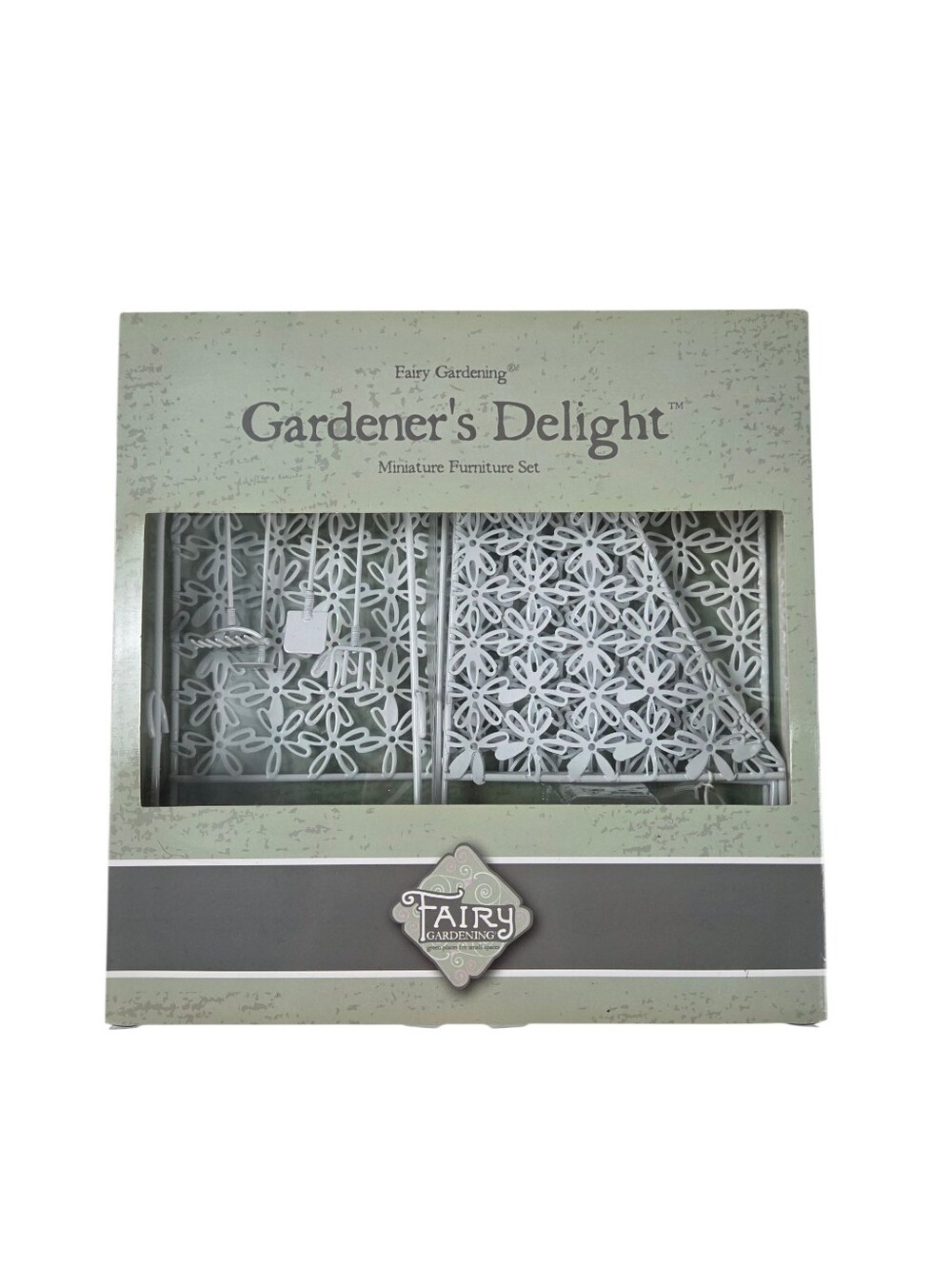 Fairy Gardening Gardener's Delight Miniature Furniture Set